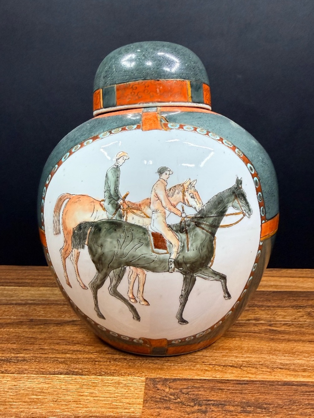 Equestrian Ginger Jar - Picture 4 of 16